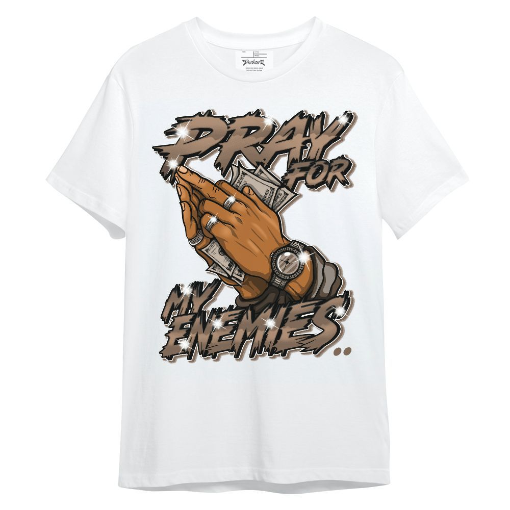 Shirt To Match Dark Mocha Jack - Prayed For Enemies Graphic Unisex Shirt