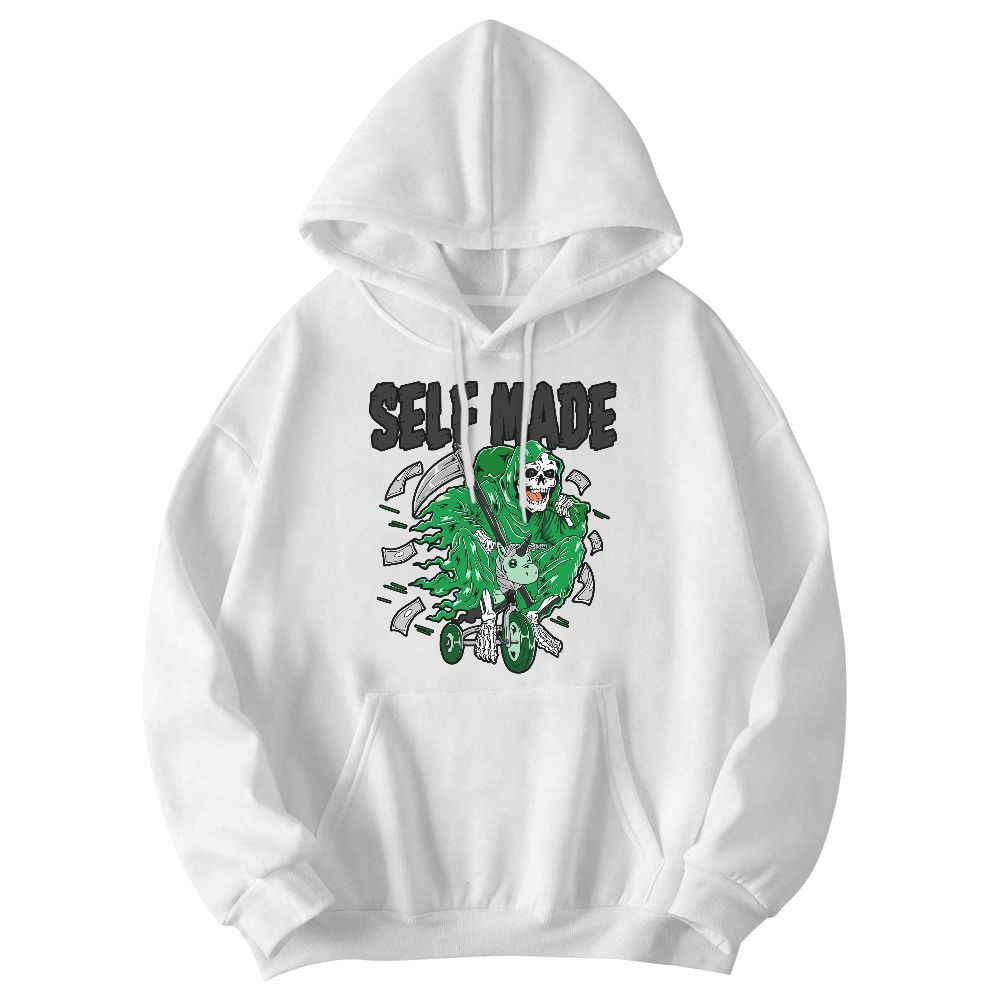 Sweatshirt To Match Low Lucky Green 1s - Self Make Skeleton Graphic