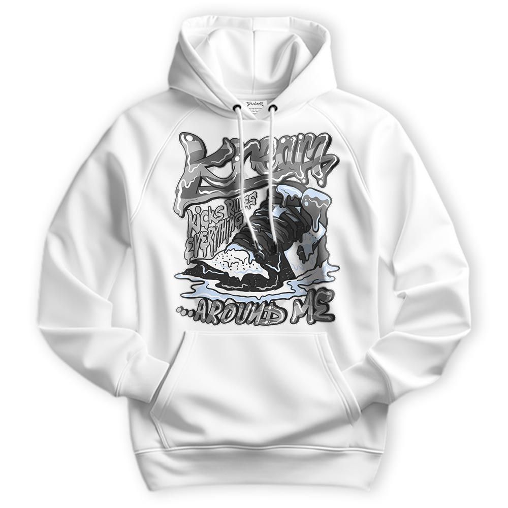 Sweatshirt To Match Reverse Black White 6s Hoodie - Kreamy Graphic Hoodie Unisex