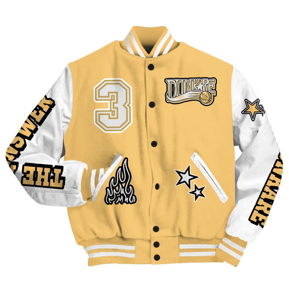 Varsity Jacket To Match Craft Paris 6s - Allen Answer Skeleton All Over Print