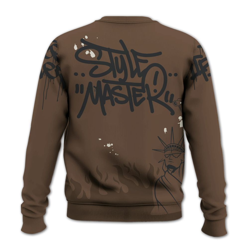 Sweatshirt To Match Palomino 1s - Graphic Fck Around Find Out All Over Print