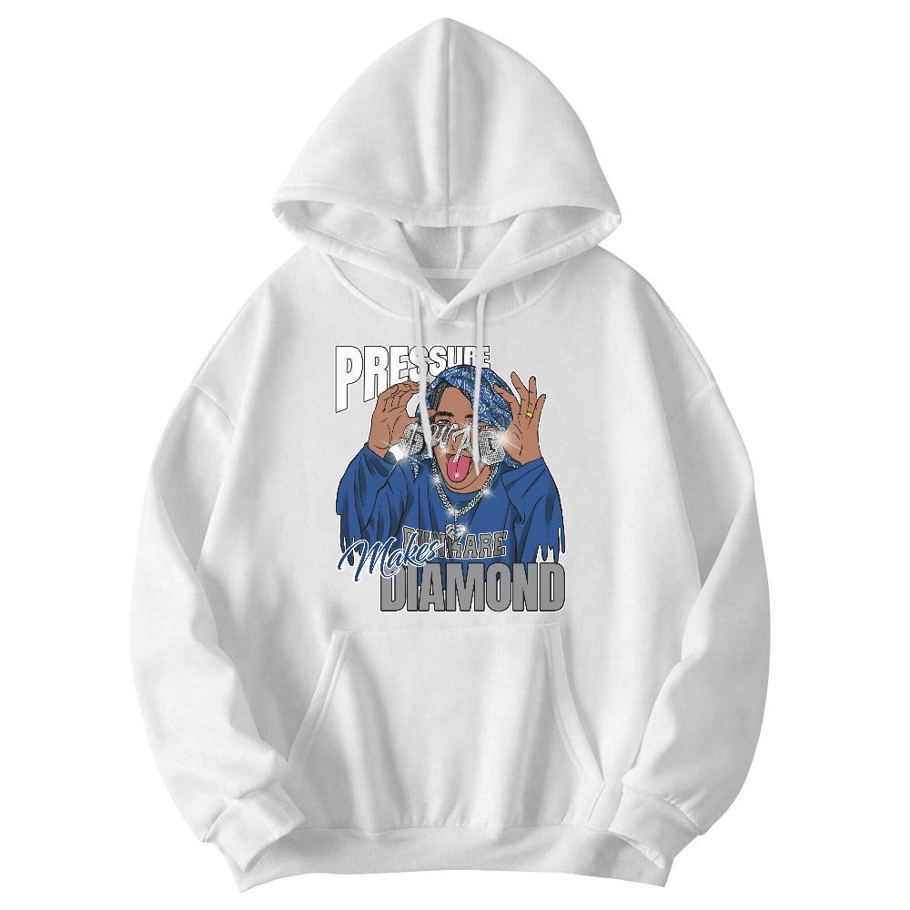 Sweatshirt To Match High OG True Blue 1s - Pressures Makes Sweatshirt To Match Graphic