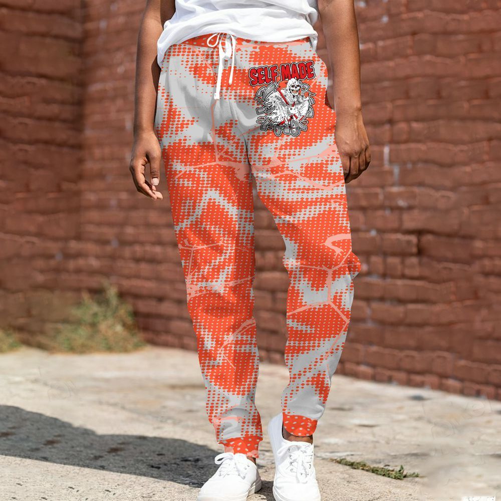 Sweatpant To Match Air Max 1 86 Cosmic Clay - Self Make Skeleton Crack All Over Print