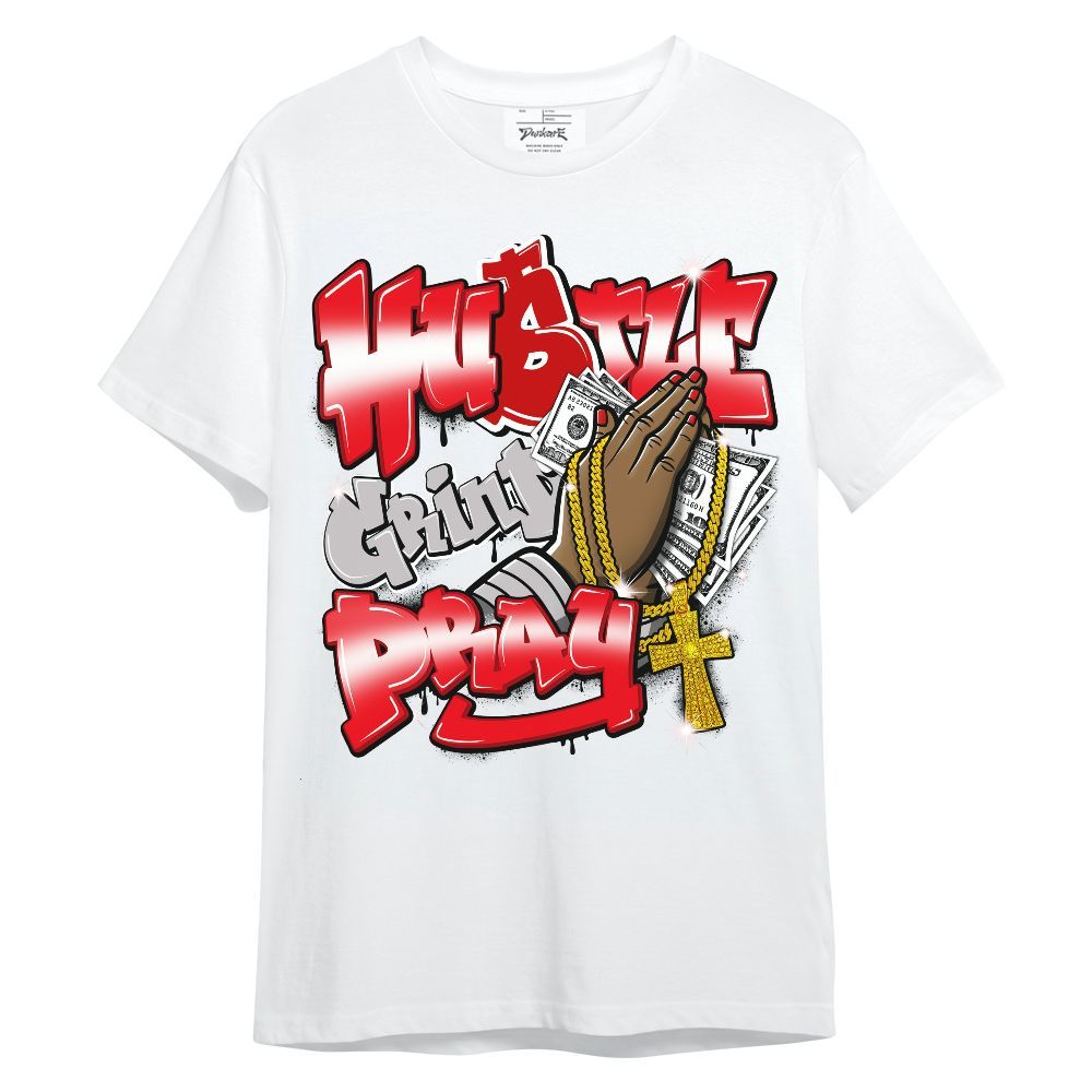 Shirt To Match Air Max 1 Low Poly - Money Hustle Grind Pray Streetwear Unisex Shirt