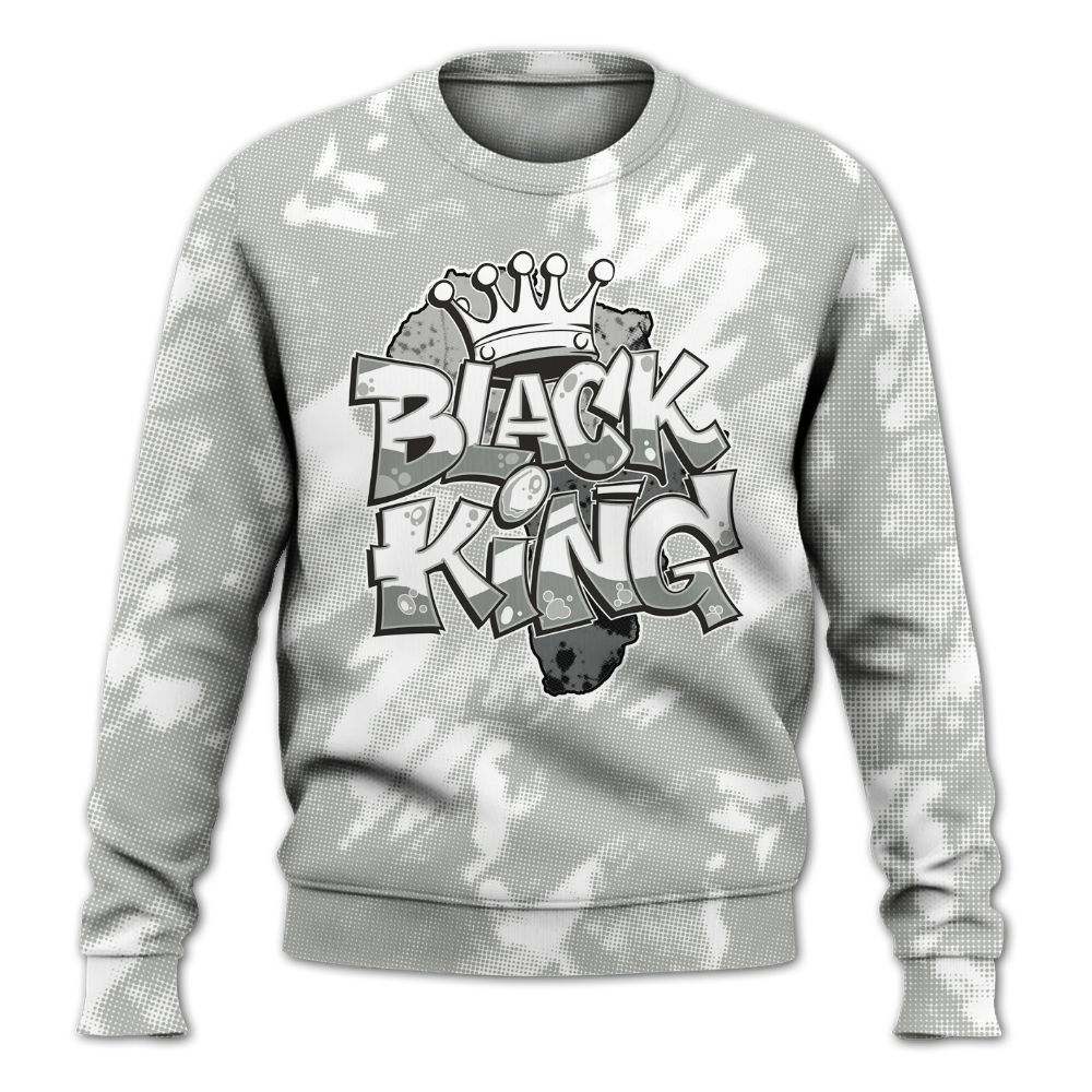 Sweatshirt To Match Paris Cement Grey 4s - B-King Shirt Unisex Oufit All Over Print