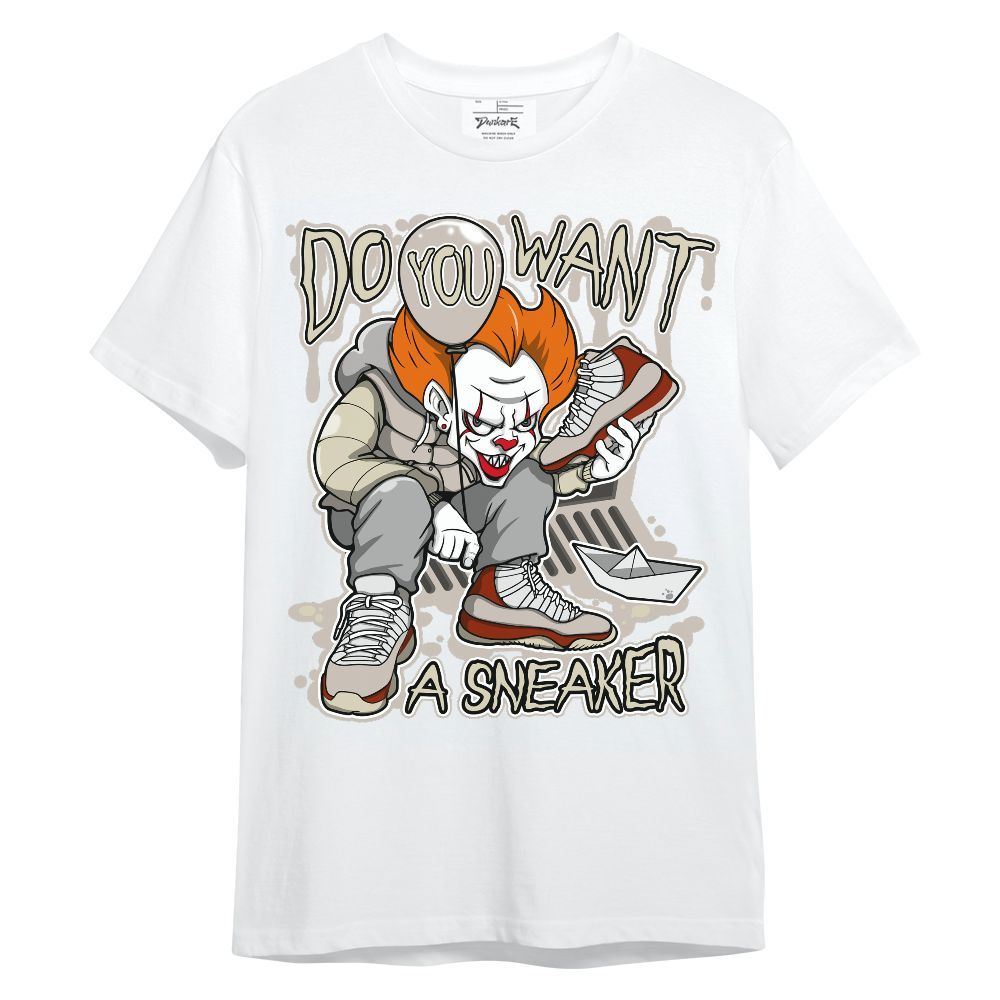 Shirt To Match El Grito 5s - Clown Scary Sneakers Halloween Graphic Unisex Shirt