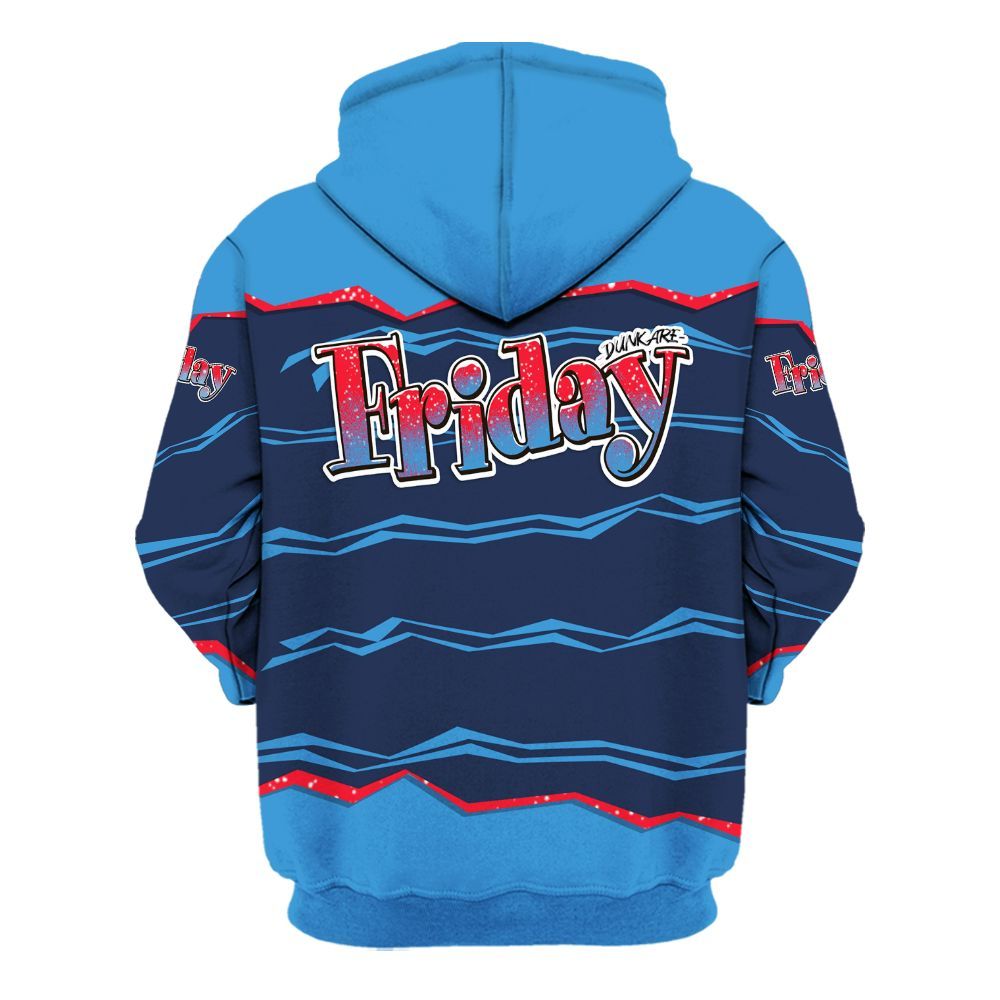 Hoodie To Match Retro Blueberry 6s - Friday Movie 90s TV All Over Print