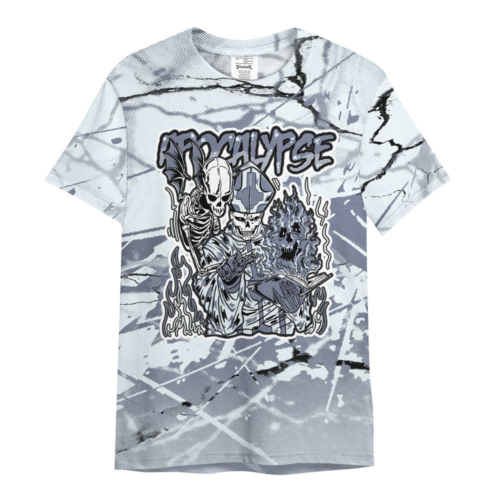 Shirt To Match Air Foamposite Jin Kazama - Apocalypse Skeleton Profound All Over Print