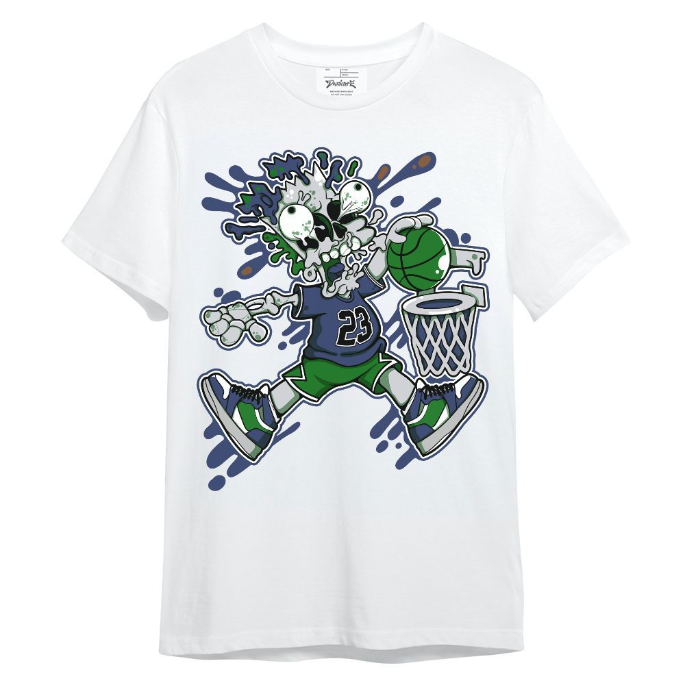Shirt To Match Midnight Navy 13s - 85's Dunks Graphic Unisex Shirt
