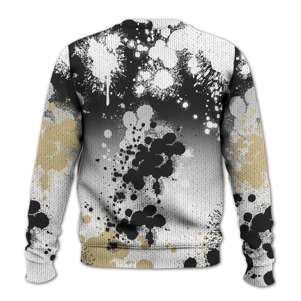 Knitted Sweater To Match Prime 93 Fire Red - Trust No One Scary