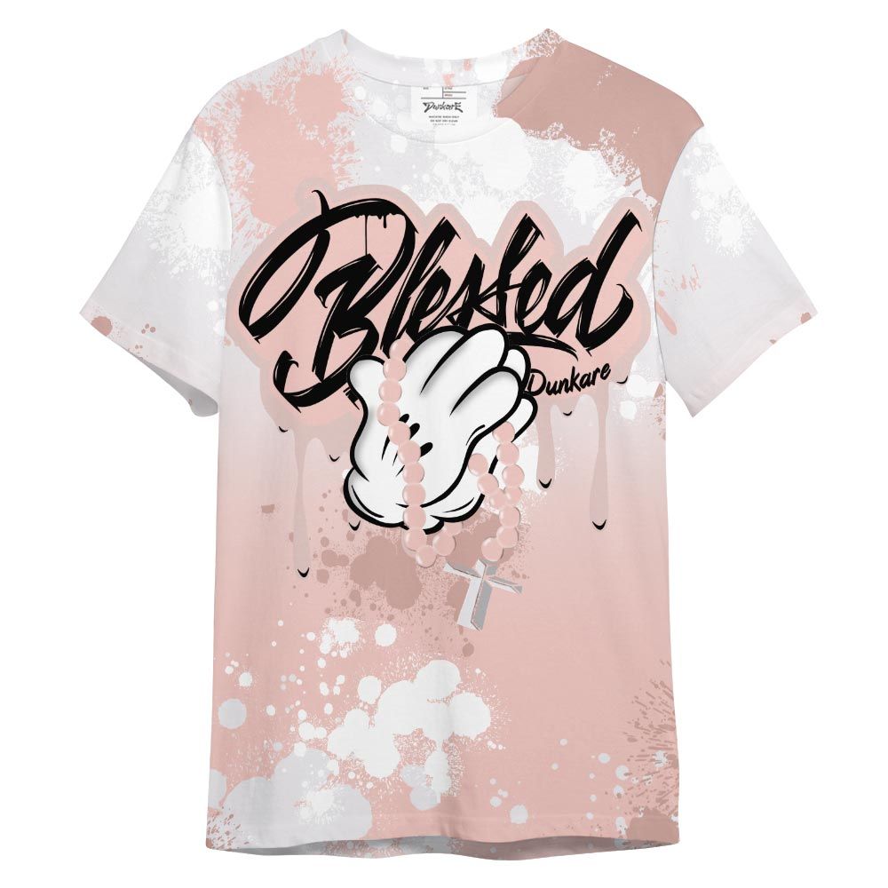 Shirt To Match T-Shirt God Blessed Ink Drip, Low Legend Pink 11s T-- To Match Sneaker Legend Pink 11s 2504 NCT
