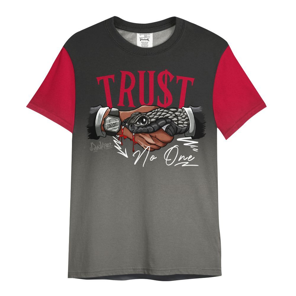 Shirt To Match Shadow 2025 10s Shirt, Snake Trust No One Drip All Over Print