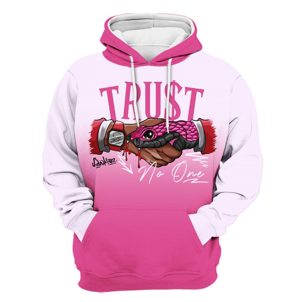 Hoodie To Match KD 4 Aunt Pearl - Snake Trust No One Drip All Over Print