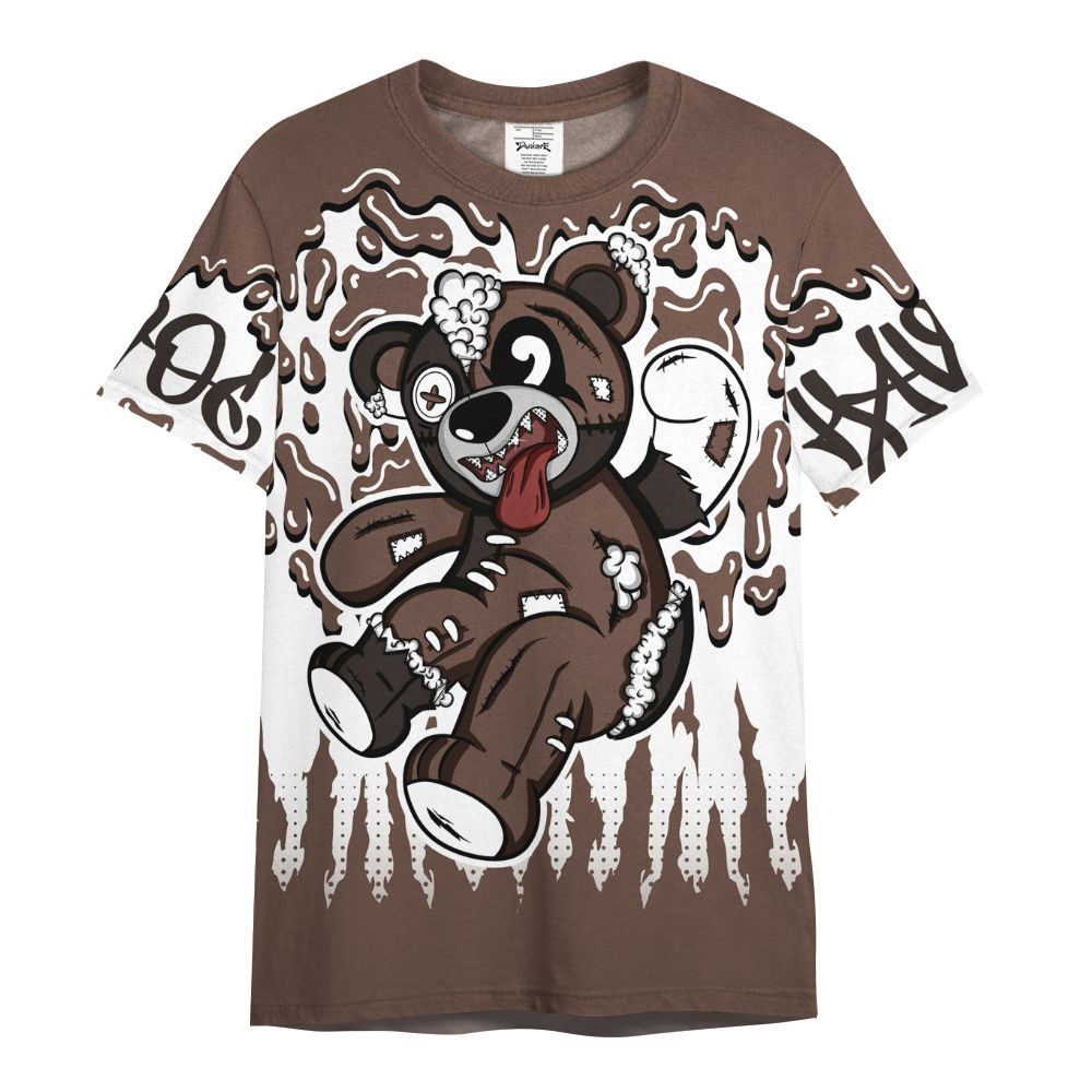 Shirt To Match Air Force 1 Low Escape - Havok Bear Dripping All Over Print