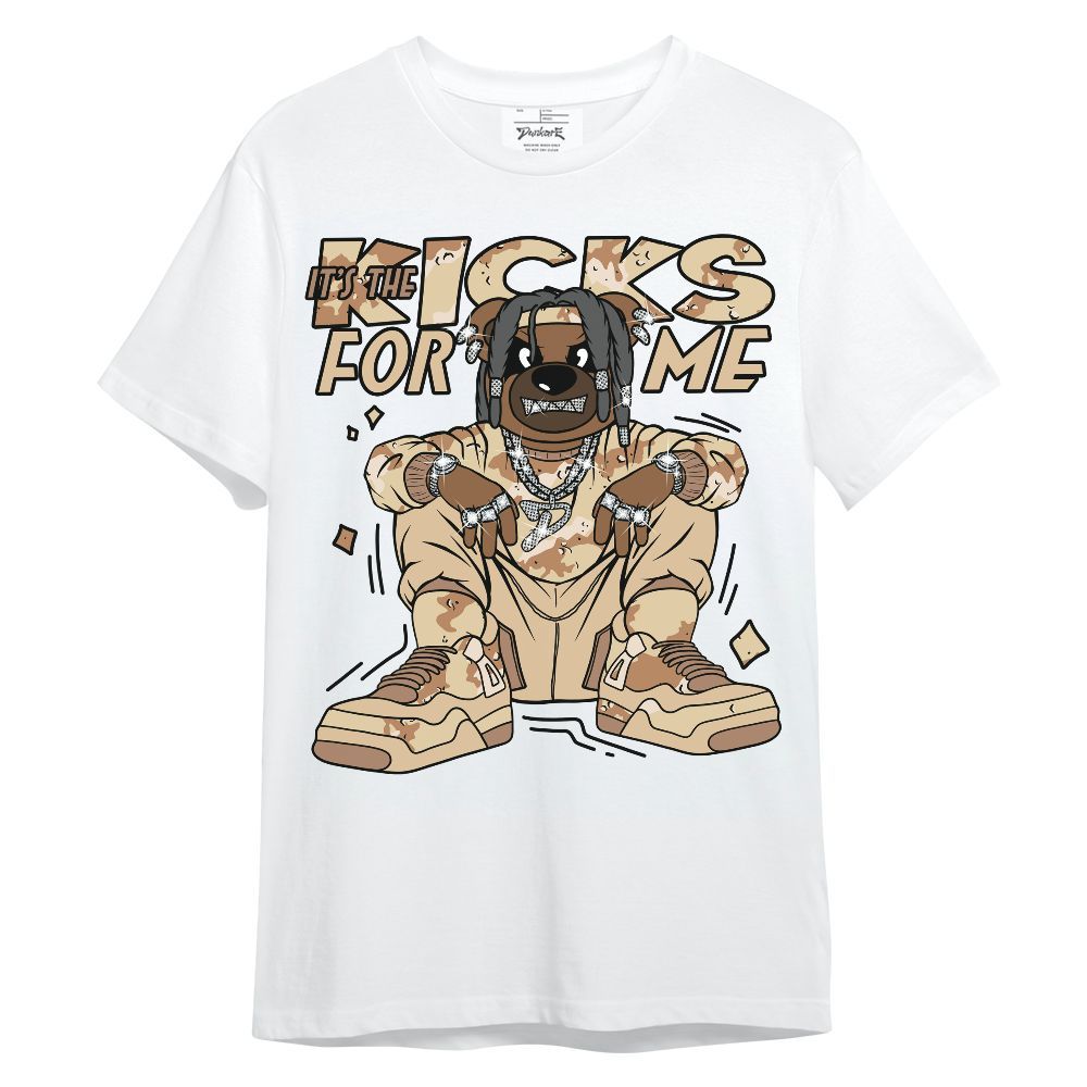 Shirt To Match Desert Camo 3s - Sneakers Bear Unisex Shirt