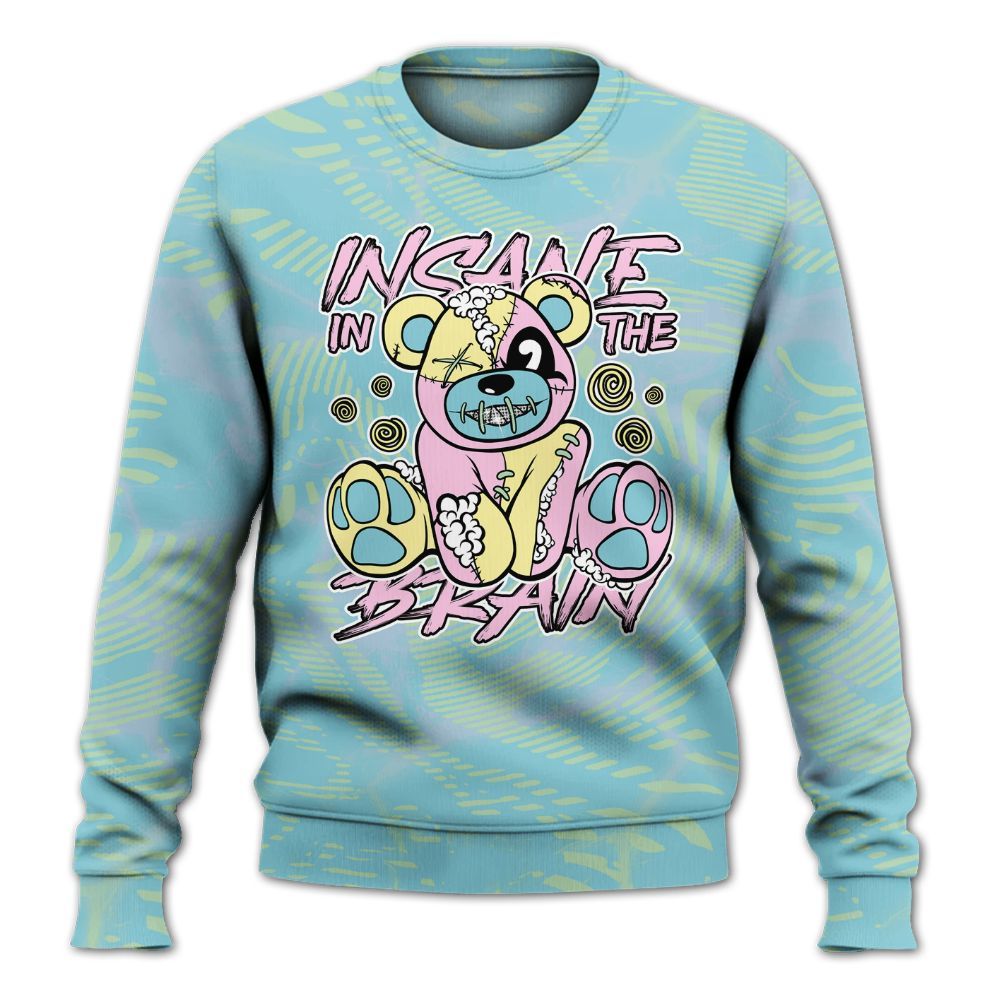 Sweatshirt To Match SB Dunk Low Visty - Insanes Bear Fume All Over Print
