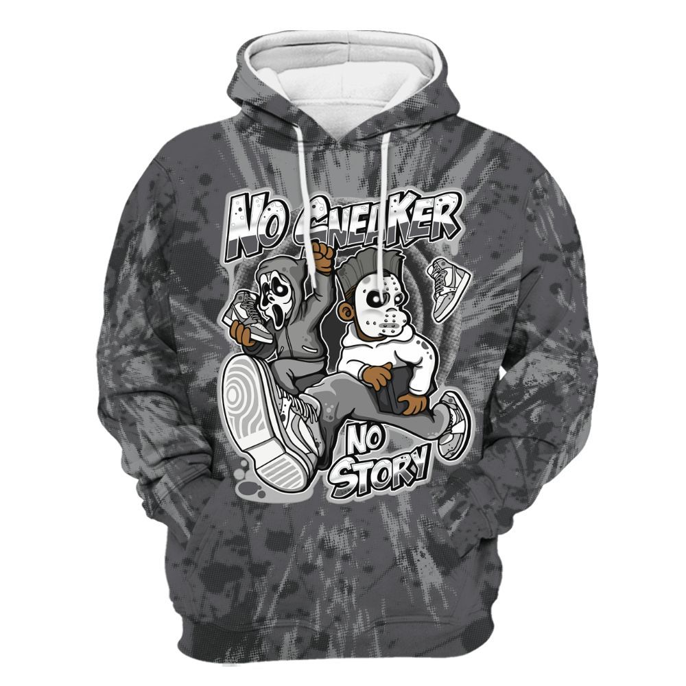 Hoodie To Match White Thunder 4s - Sneakers Make Story Graphic Luxury All Over Print