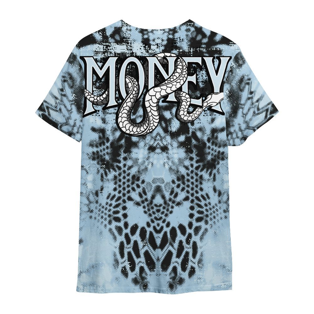 Shirt To Match Foamposite One Psychic Blue - Snake Move In Silence All Over Print