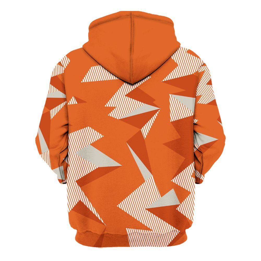 Hoodie To Match High OG Starfish 1s - Geometric Camouflage Pattern All Over Print