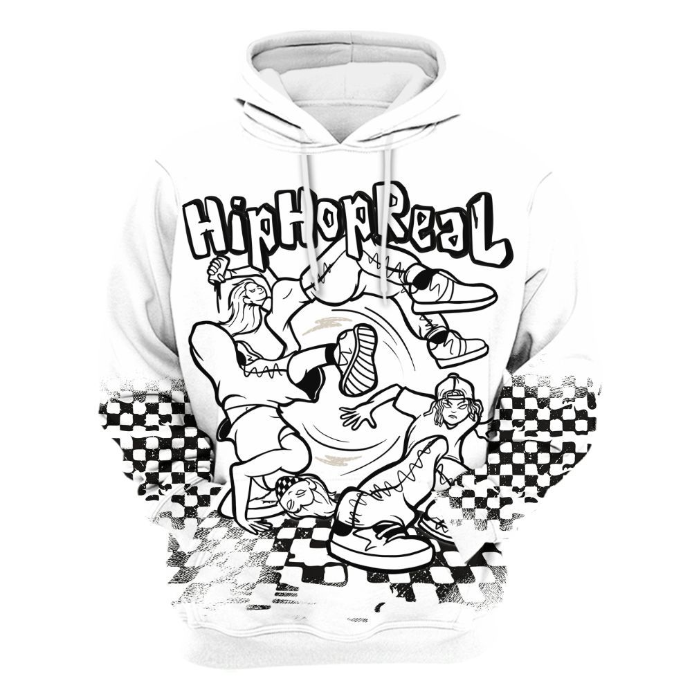 Hoodie To Match Retro Reverse Metallic 5s - Feel Life Street Style All Over Print