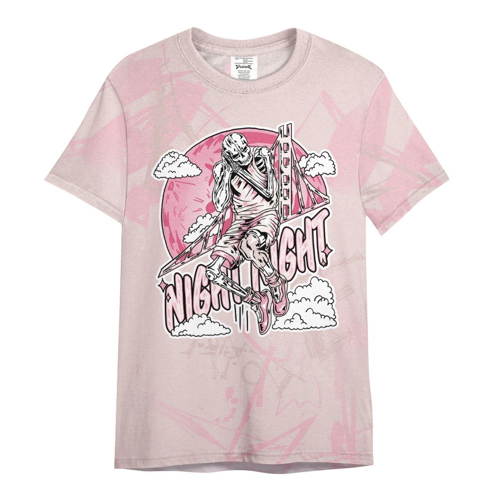 Shirt To Match Dunk Low KD 17 Aunt Pearl - Seeya Skeleton Messyz All Over Print