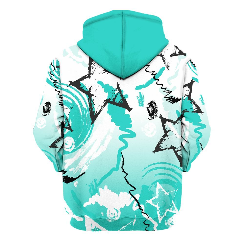 Hoodie To Match Dunk Low Clear Jade - Grind Shine Later Drip All Over Print