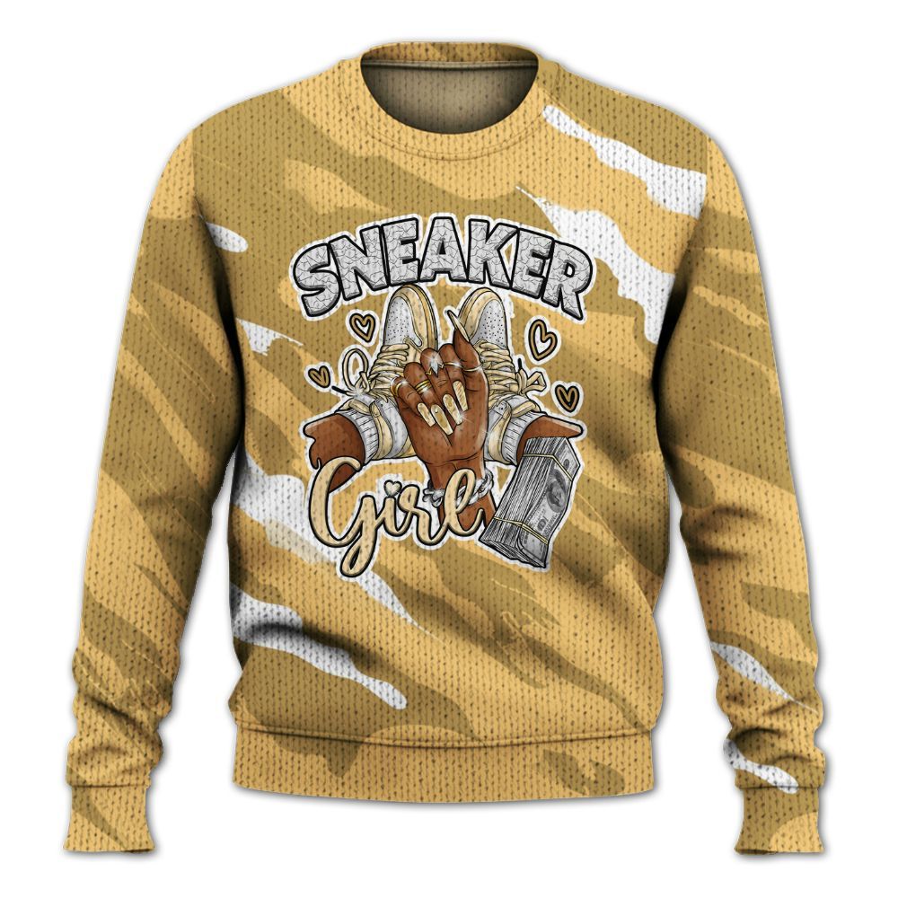 Knitted Sweater To Match Craft Paris 6s - Sneakerz Girlz Colored