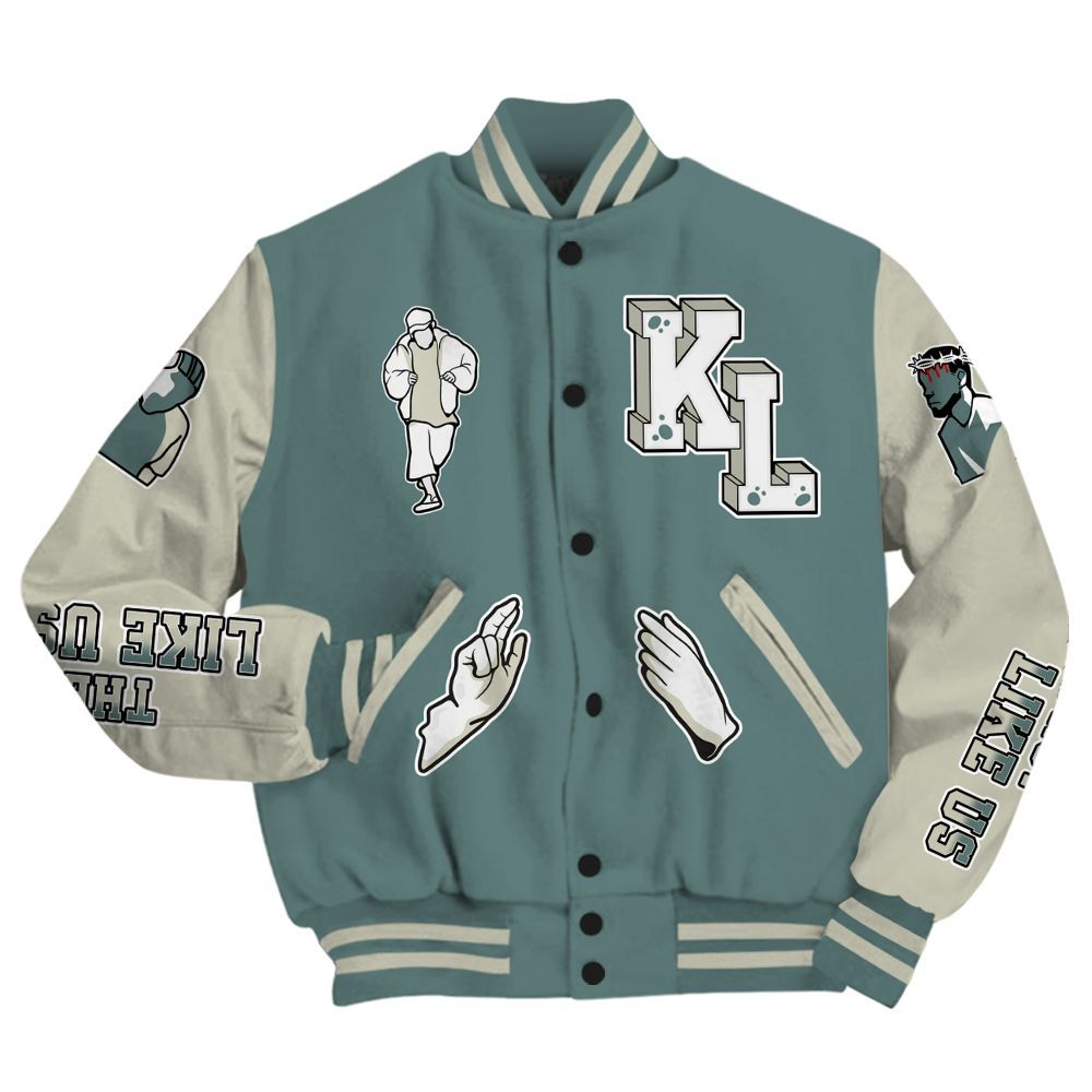 Varsity Jacket To Match AMM Low 17s - Dislike Us Graphic All Over Print
