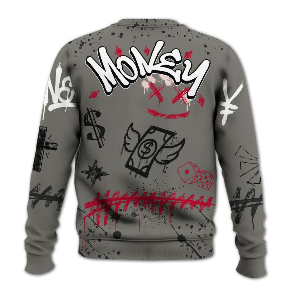 Sweatshirt To Match Shadow 2025 10s Shirt, Everybody Paid In Full Crayon All Over Print