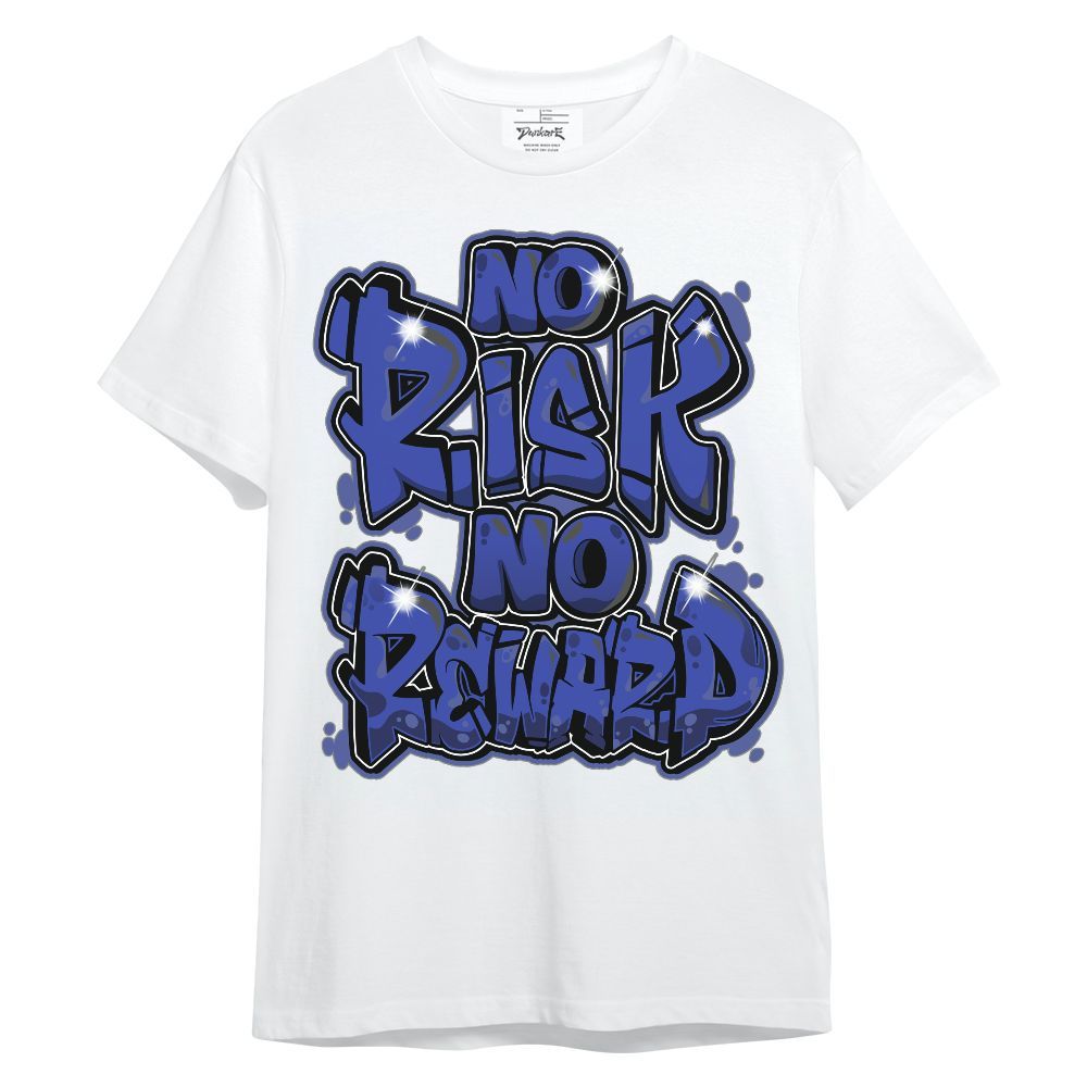 Shirt To Match Air Max Plus Black Racer Blue - No Risks No Reward Unisex Shirt