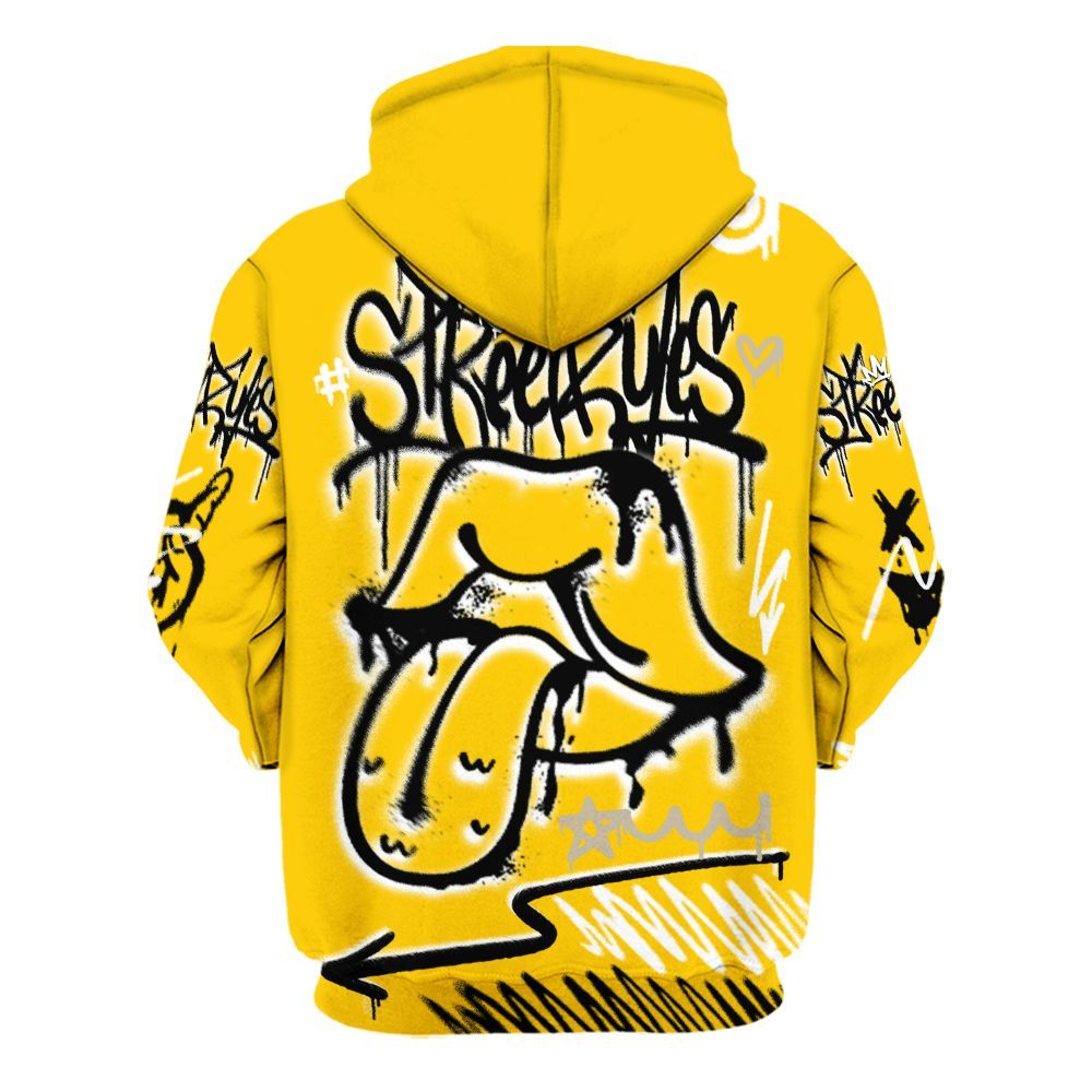 Hoodie To Match Vivid Sulfur 4s - Break Rules Streetwear All Over Print