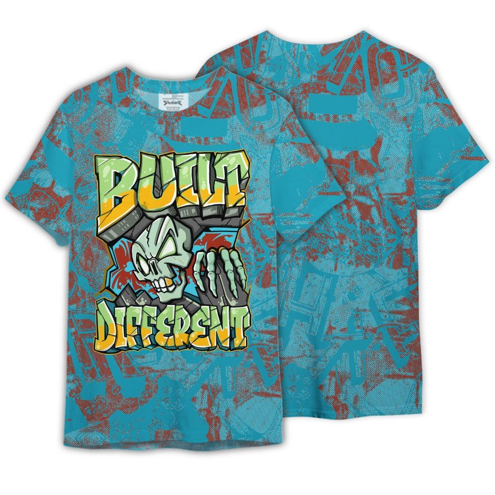 Shirt To Match SB Dunk Di'Orr Greenwood - Build Different Graffiti Shirt Unisex