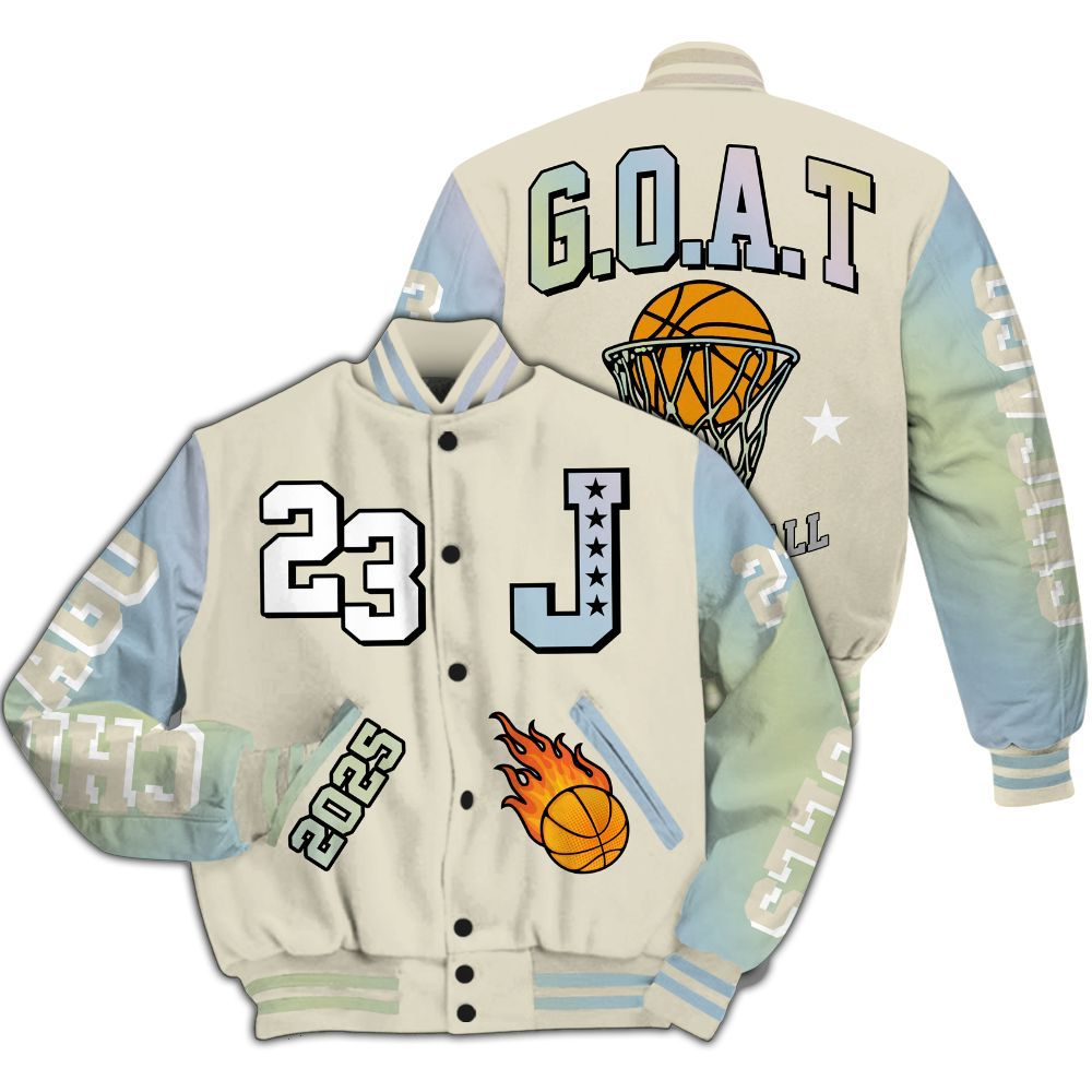 Varsity Jacket To Match Joins Year Of The Snake 5s - Chicago 23 Basketball All Over Print