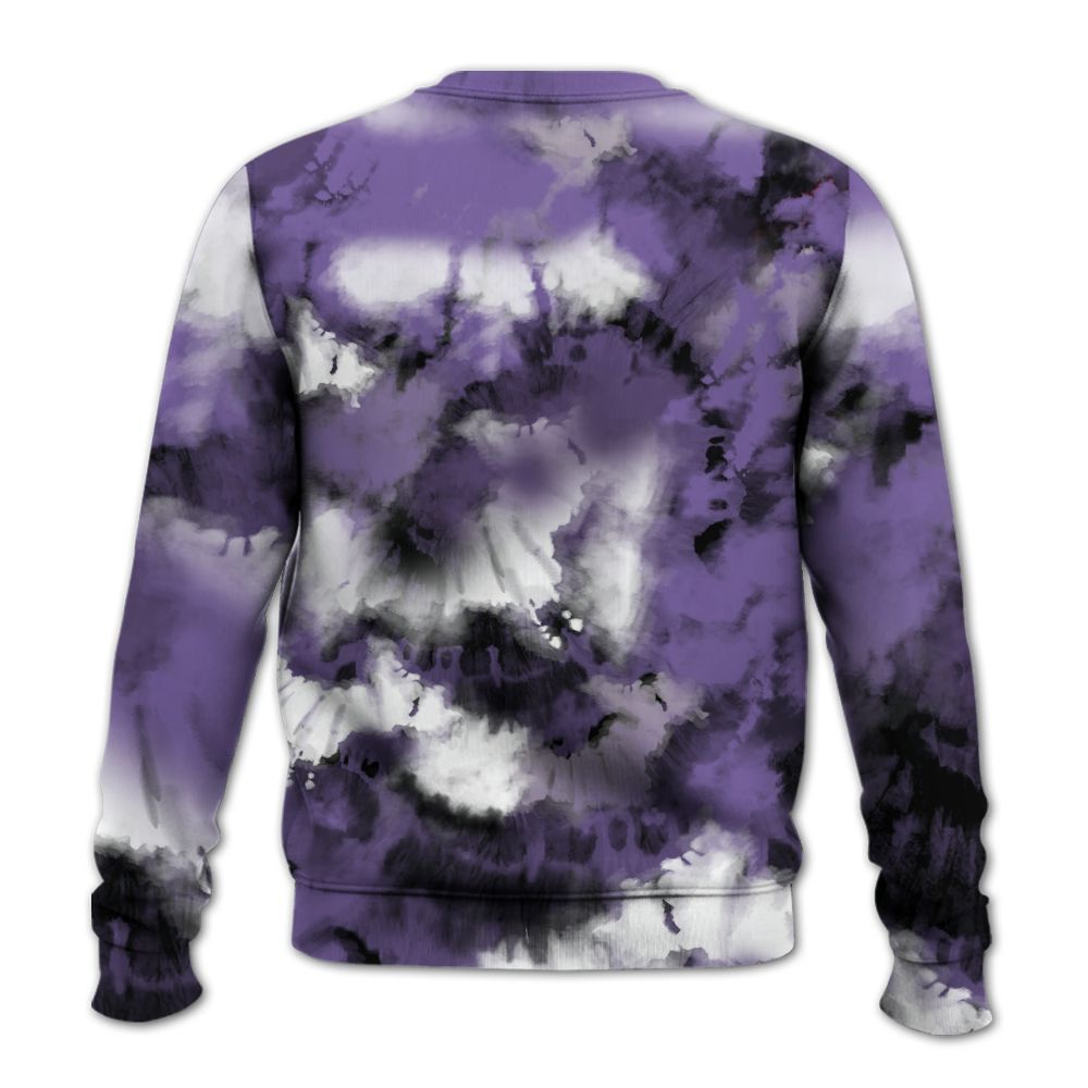 Sweatshirt To Match Dunk Low Black Raspberry - SNEAKER Girl Money Drip Tie Dye All Over Print