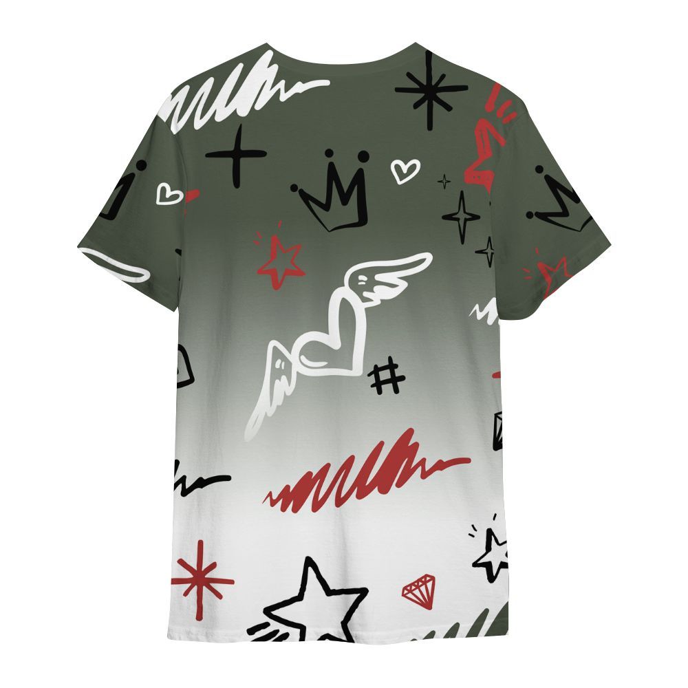 Shirt To Match Air Force 1 Low Year Of The Snake Shirt, Rise Shine Hustle Grind All Over Print