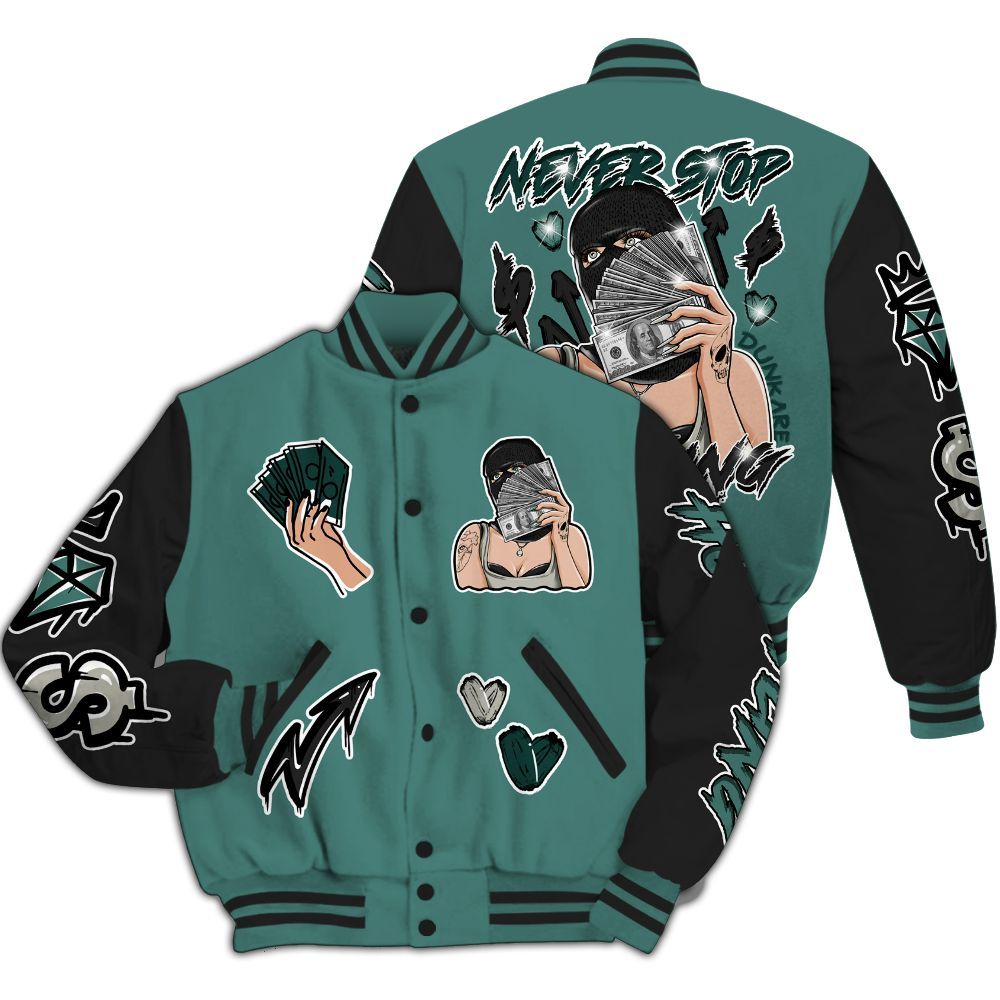 Varsity Jacket To Match Grandma's Driveway 4s - Hustling Unique All Over Print