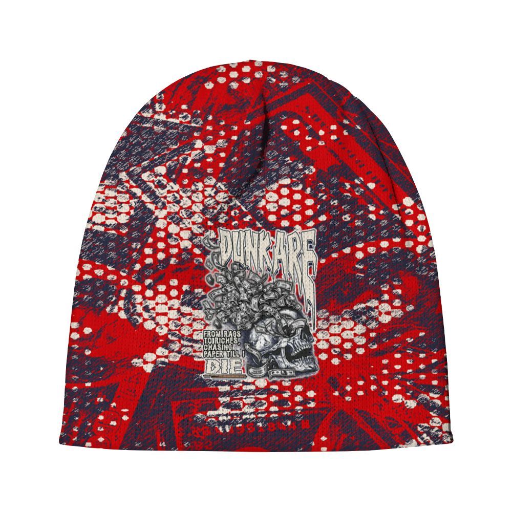 Beanie Hat To Match Low OG Howard Bison 1s - From Rags To Riches Graphic