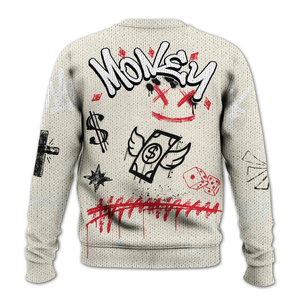 Sweater To Match Low OG Sail 1s - Everybody Paid In Full Crayon Graphic
