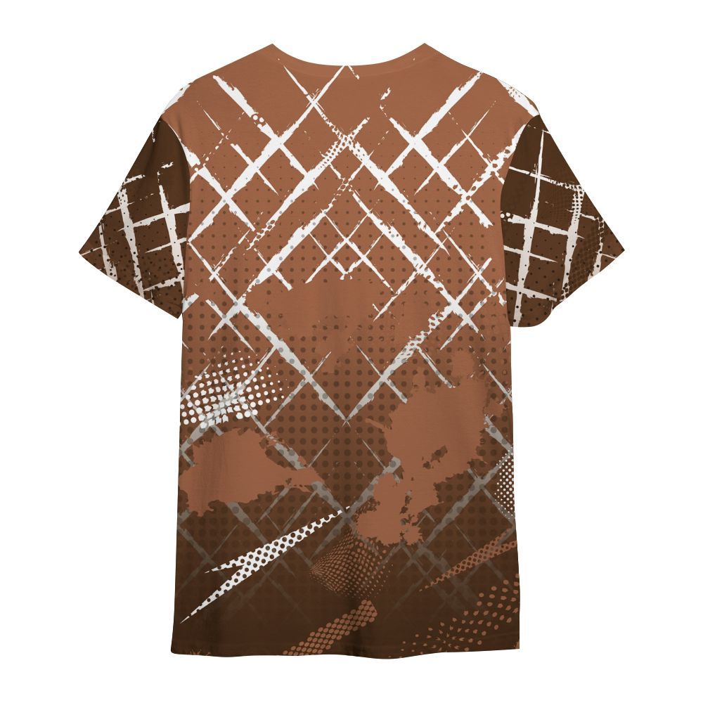 Shirt To Match Air Foamposite Metallic Copper - Halftone Stand Business Dripping All Over Print