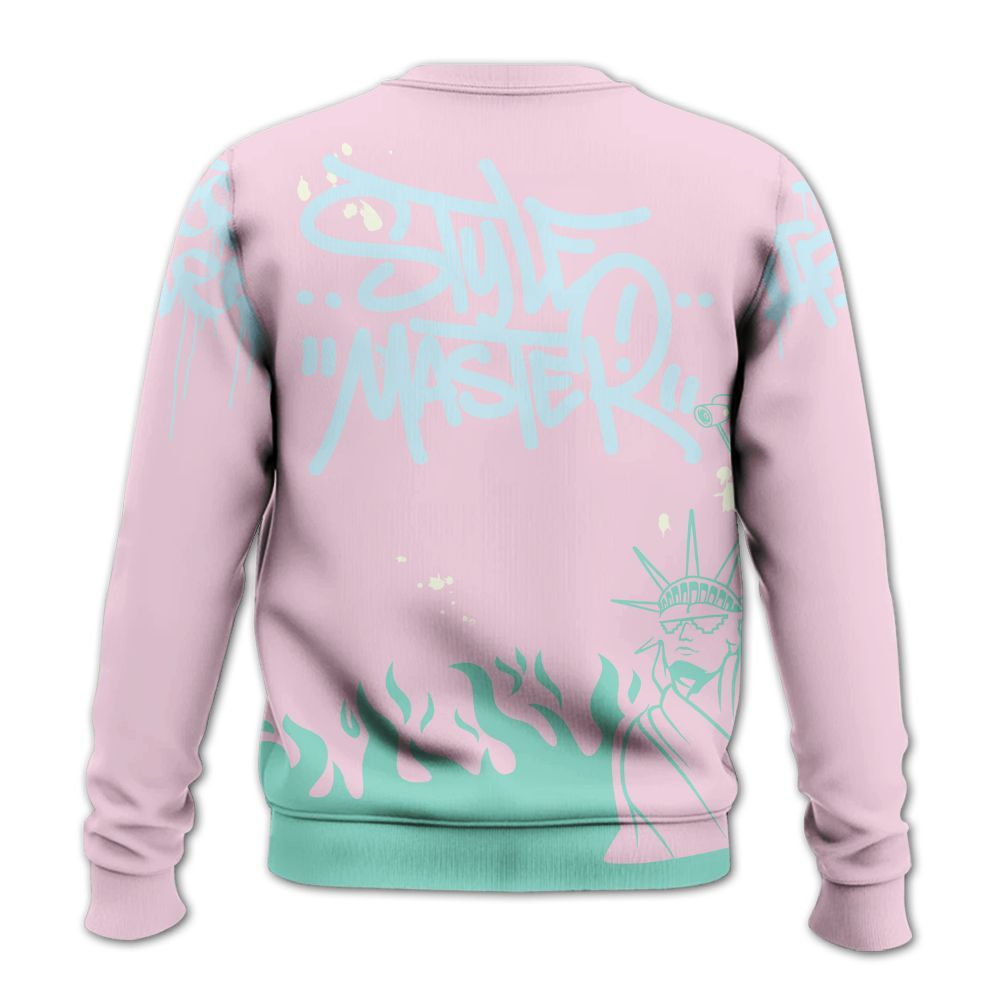 Sweatshirt To Match Retro Easter 5s - Graphic Fck Around Find Out All Over Print