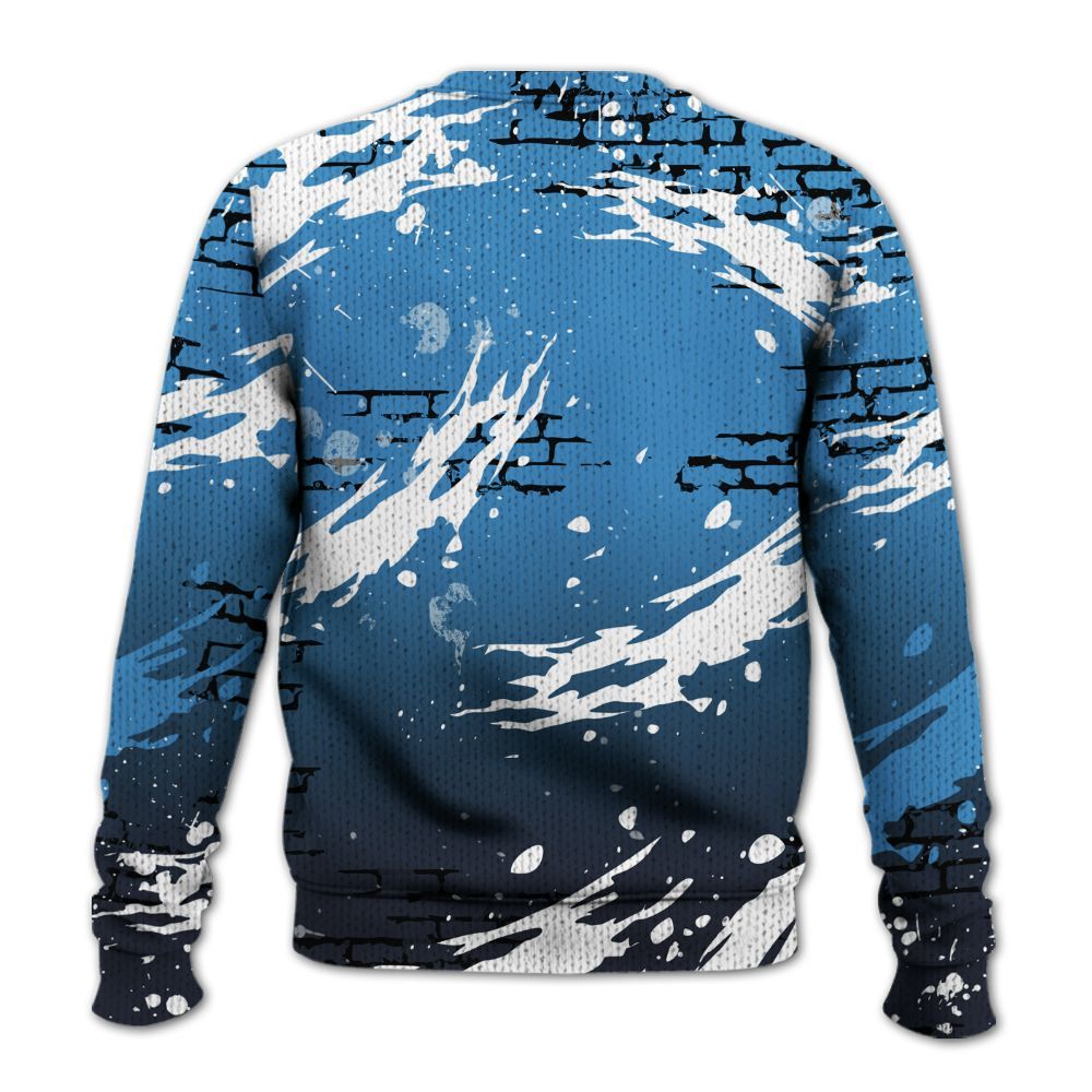 Knitted Sweater To Match Low OG Obsidian 1s - Values Of Loyalty Drip