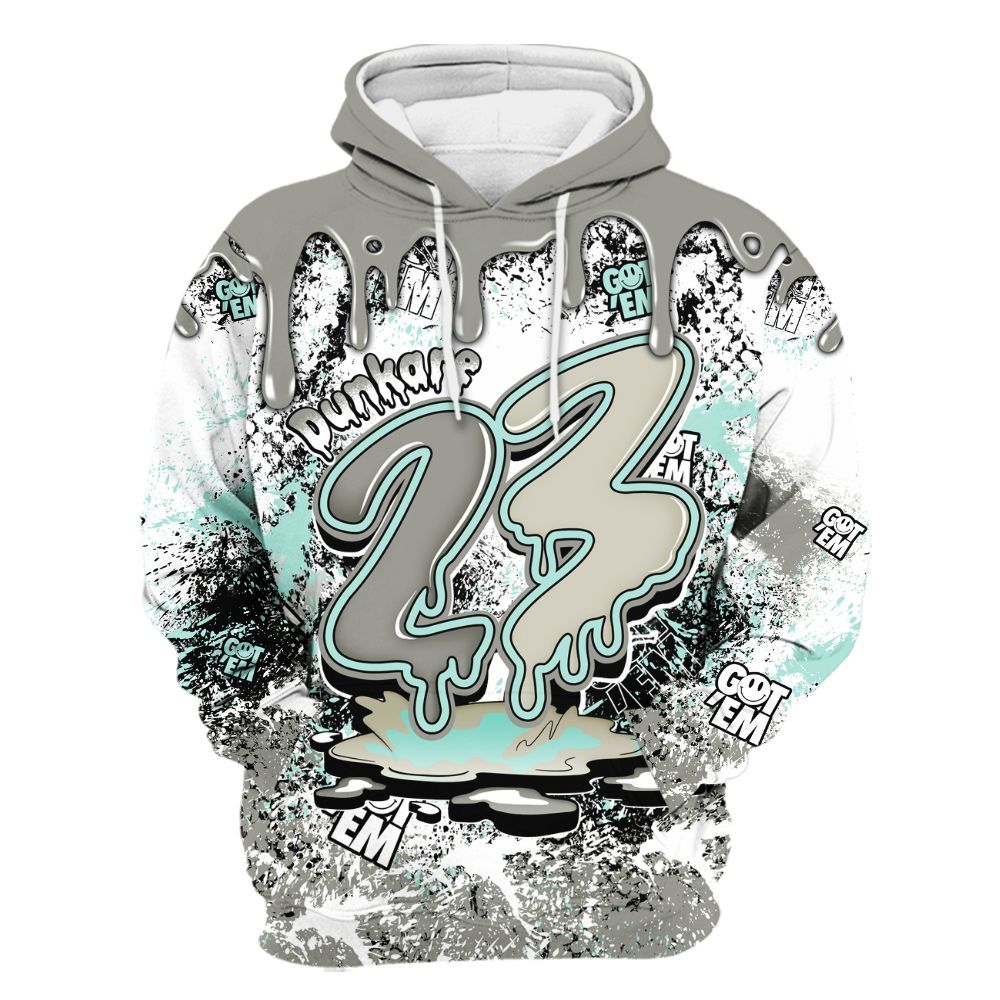 Hoodie To Match Low OG Year Of The Snake 1s - Dripping 23 Drip All Over Print