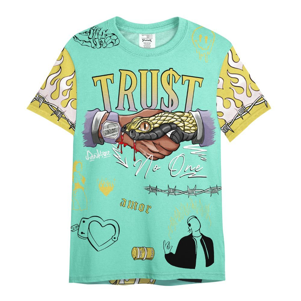 Shirt To Match Dunk Low Easter 2026 - Snake Trust No One All Over Print