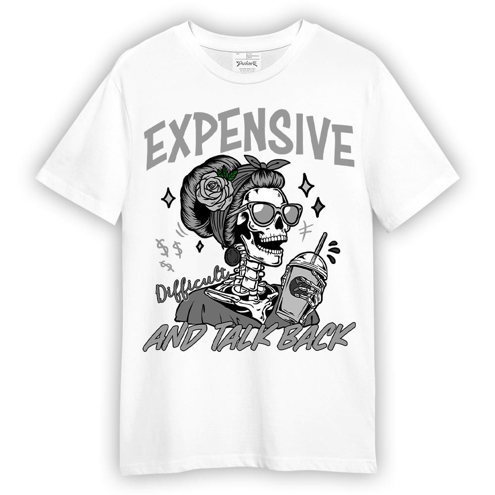 Shirt To Match Black Wolf Grey 12s - Talks Back Skeleton Shirt Unisex