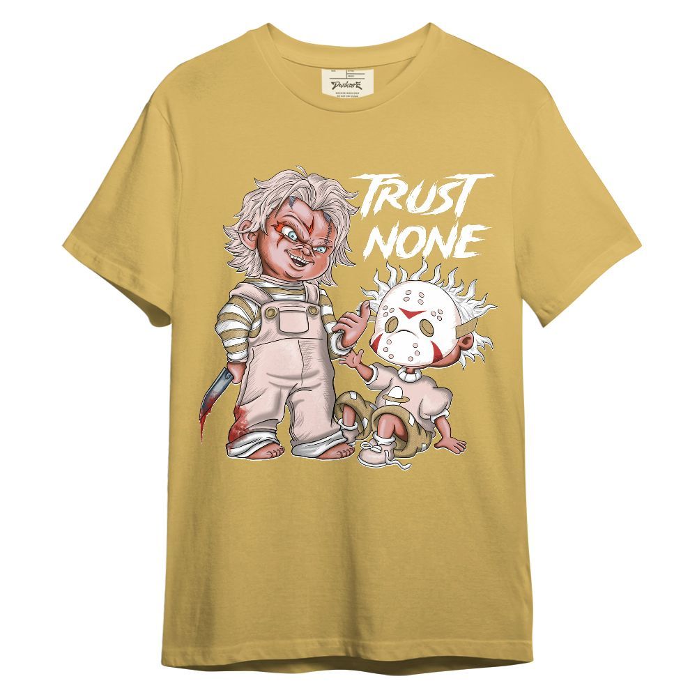 Shirt To Match Low Linen 2025 1s - Trust No One Scary Unisex Shirt