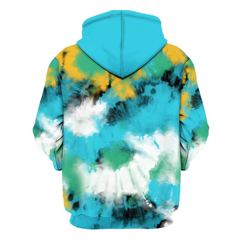 Hoodie To Match Dunk Chunky Dunky - Tie Dye FK Around Find Out All Over Print