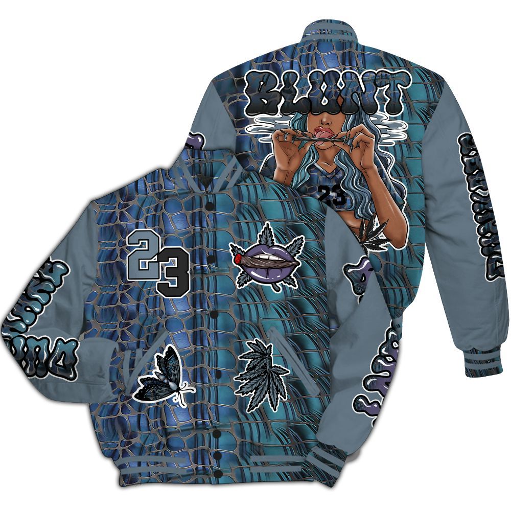 Varsity Jacket To Match Air Foamposite Kazuya Mishima - Bluntz Unique All Over Print