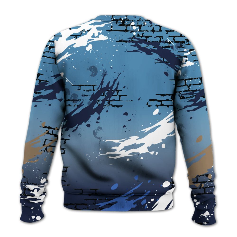 Sweatshirt To Match Air Force 1 Stash - Values Of Loyalty Drip All Over Print