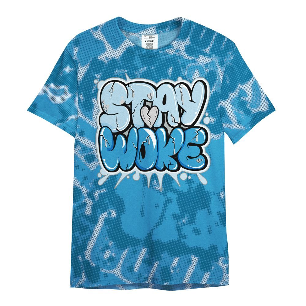 Shirt To Match Powder Blue 9s - Stay And Woken Street All Over Print