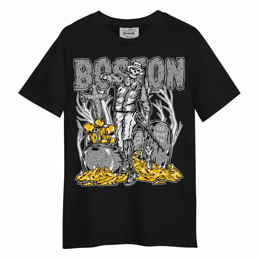 Shirt To Match Retro White Oreo 4s - Goldrush Skeleton Unisex Shirt
